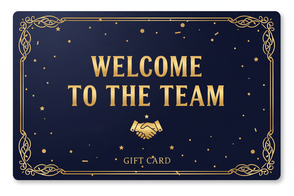 Welcome to the Team Gift Card